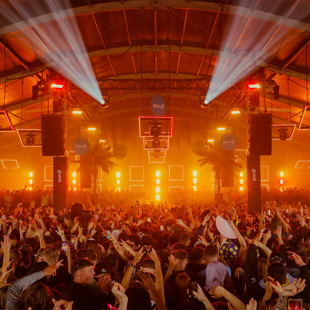 Festival lighting and audio production